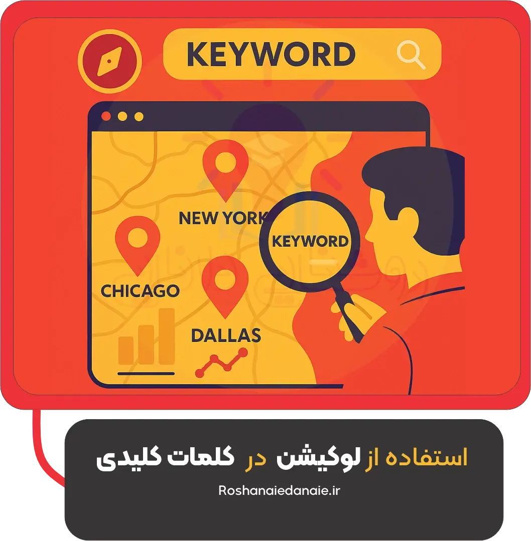 استفاده ار لوکیشن در کلمات کلیدی