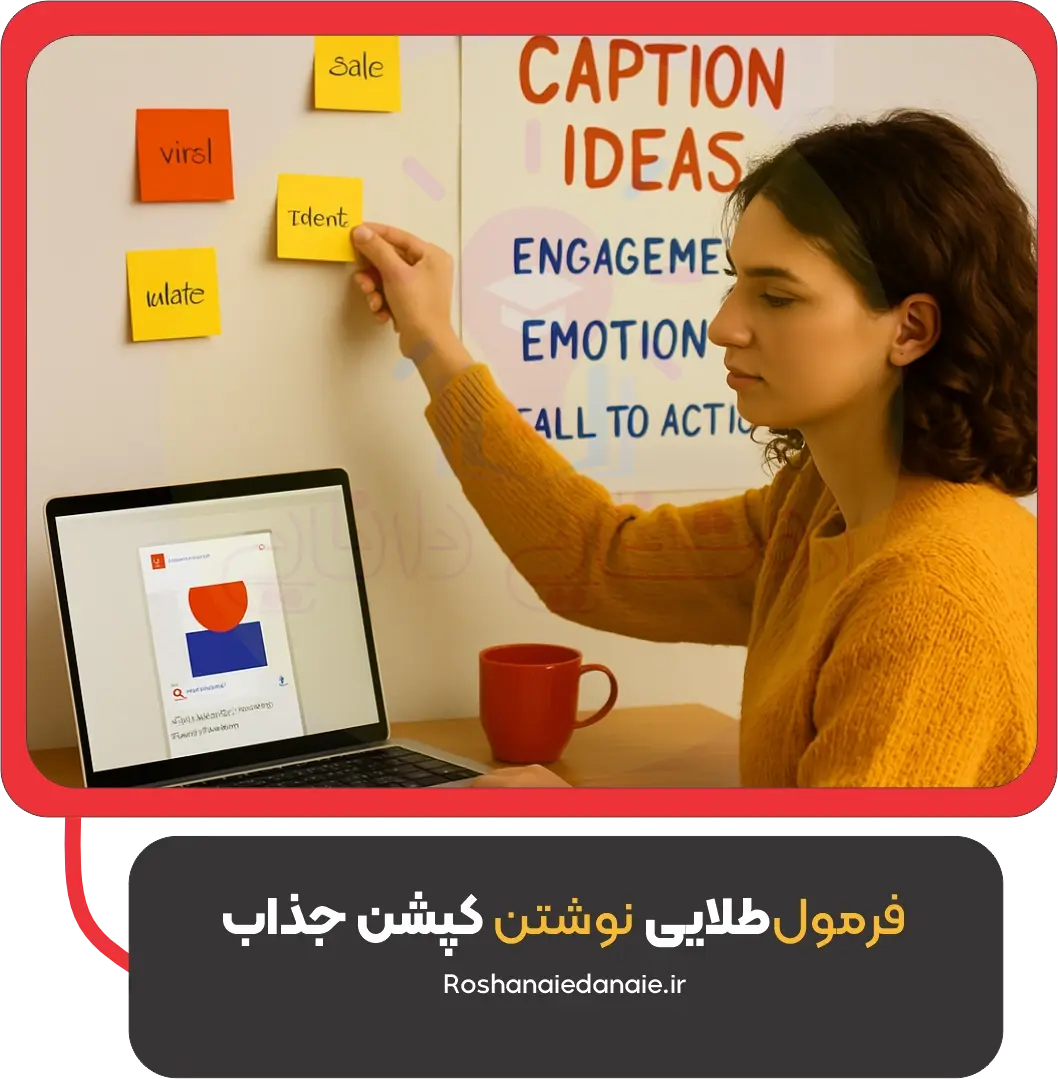 فرمول طلایی نوشتن کپشن جذاب