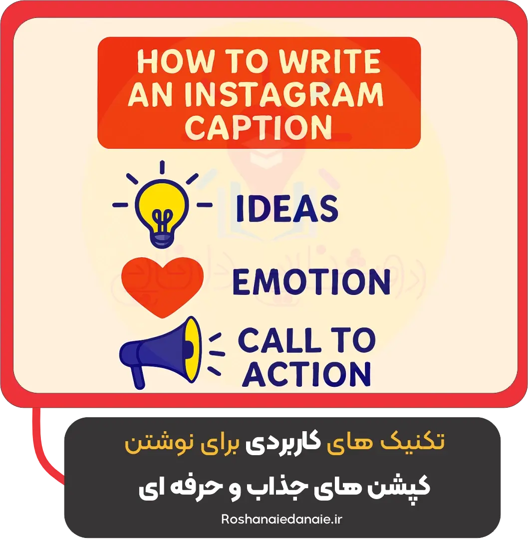 تکنیک های کاربردی برای نوشتن کپشن های جذاب و حرفه ای