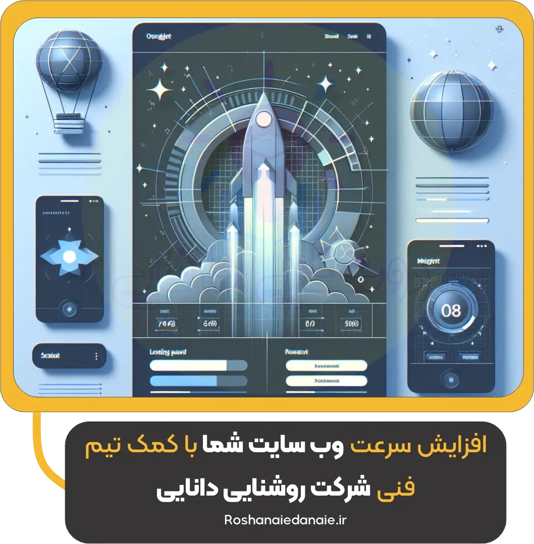 افزایش سرعت وب سایت