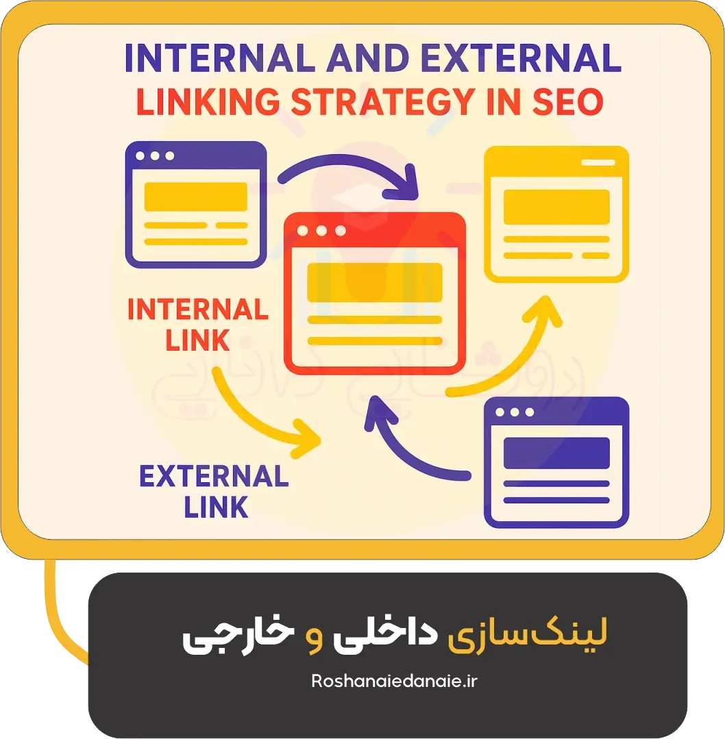 لینک‌سازی داخلی و خارجی