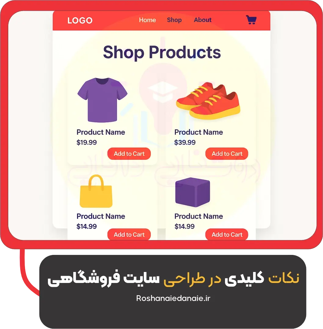 نکات کلیدی در طراحی سایت فروشگاهی (برای فروش بیشتر و تجربه کاربری بهتر)