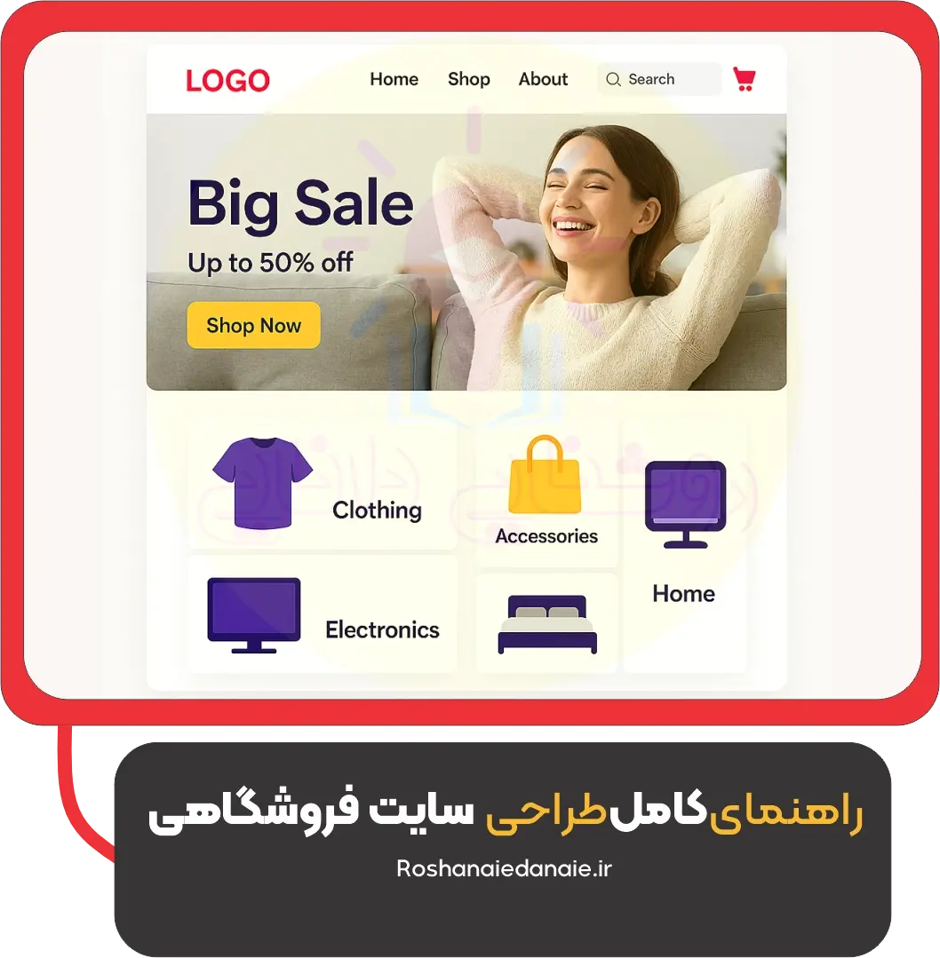 راهنمای کامل طراحی سایت فروشگاهی برای فروش بیشتر و تجربه کاربری بهتر