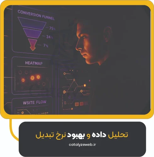 تحلیل داده و بهبود نرخ تبدیل